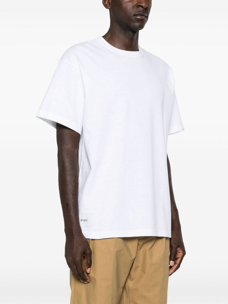 Logo-embroidered T-shirt