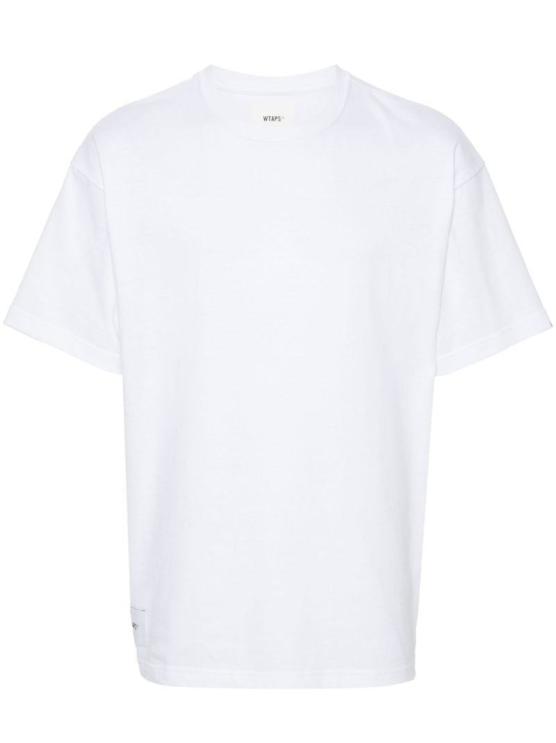 Logo-embroidered T-shirt