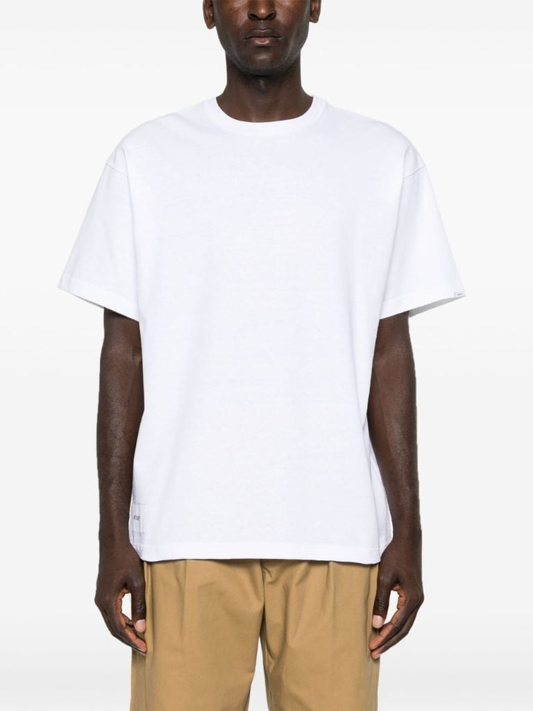 Logo-embroidered T-shirt