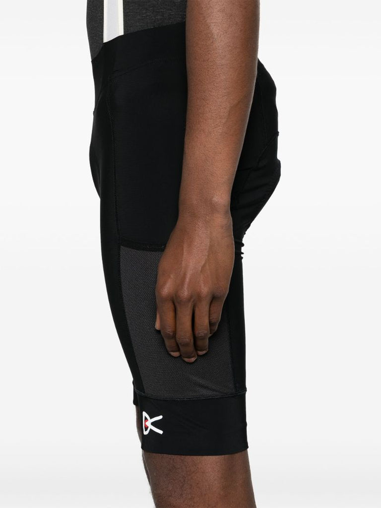 Black Logo-appliquÃ_x0083_Â© Bib Shorts