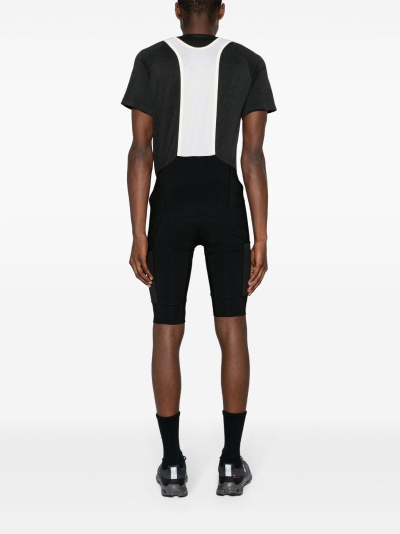 Black Logo-appliquÃ_x0083_Â© Bib Shorts