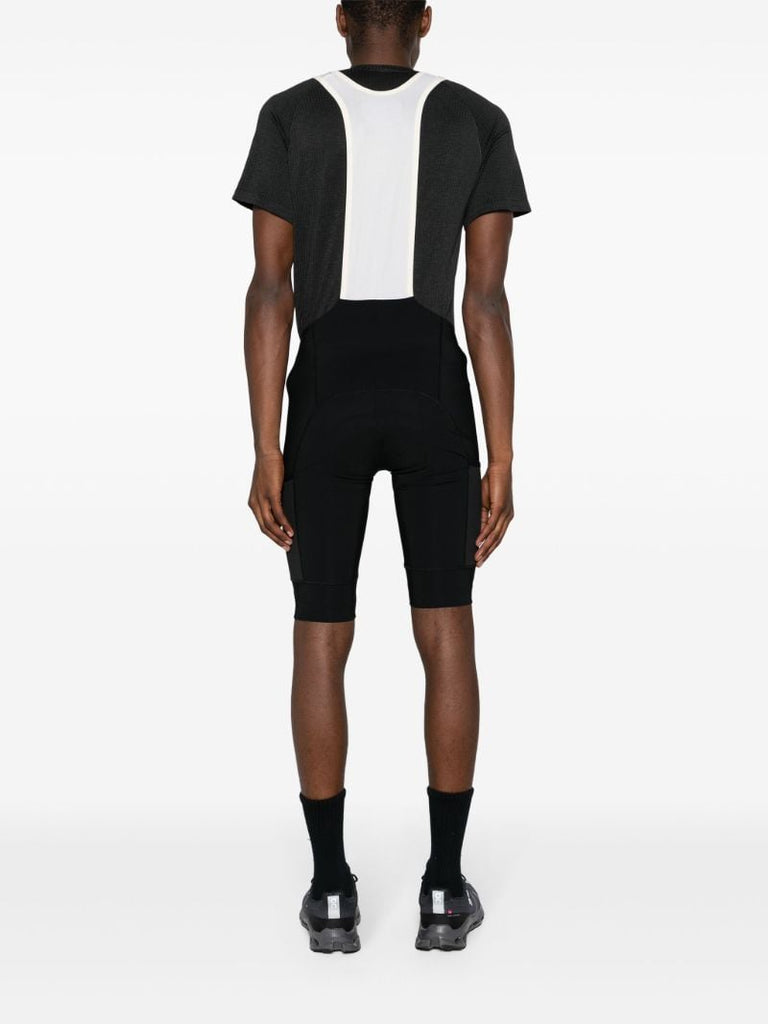 Black Logo-appliquÃ_x0083_Â© Bib Shorts