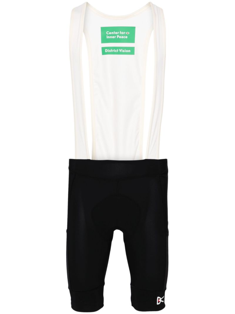 Black Logo-appliquÃ_x0083_Â© Bib Shorts