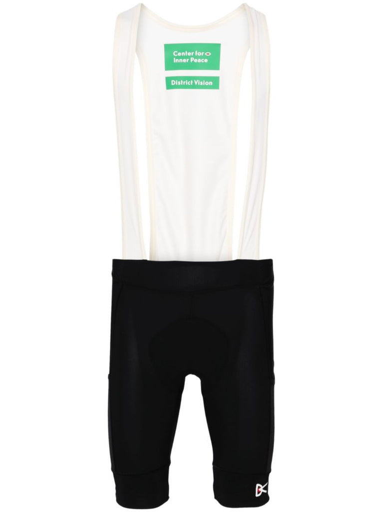 Black Logo-appliquÃ_x0083_Â© Bib Shorts
