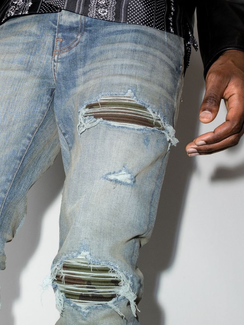 Ripped Distressed Skinny Jeans