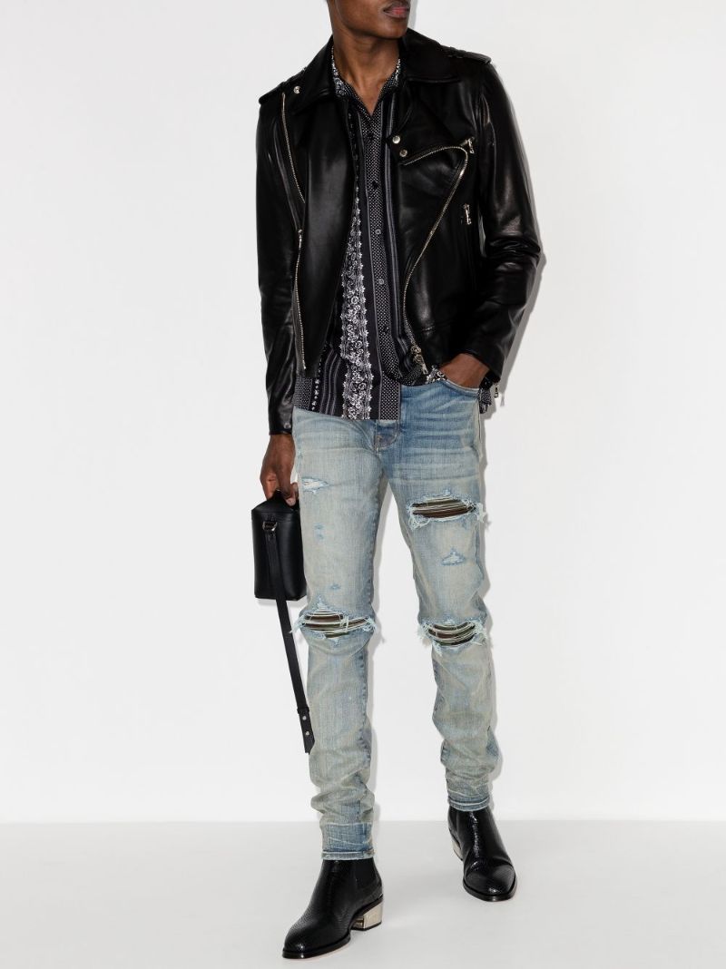 Ripped Distressed Skinny Jeans