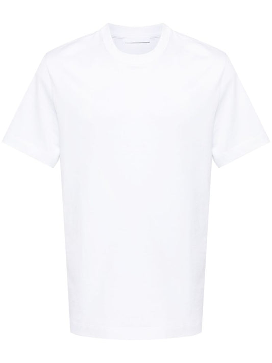 White Logo-print Cotton T-shirt