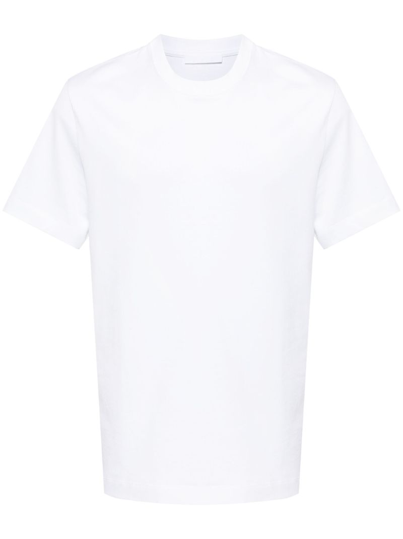 White Logo-print Cotton T-shirt