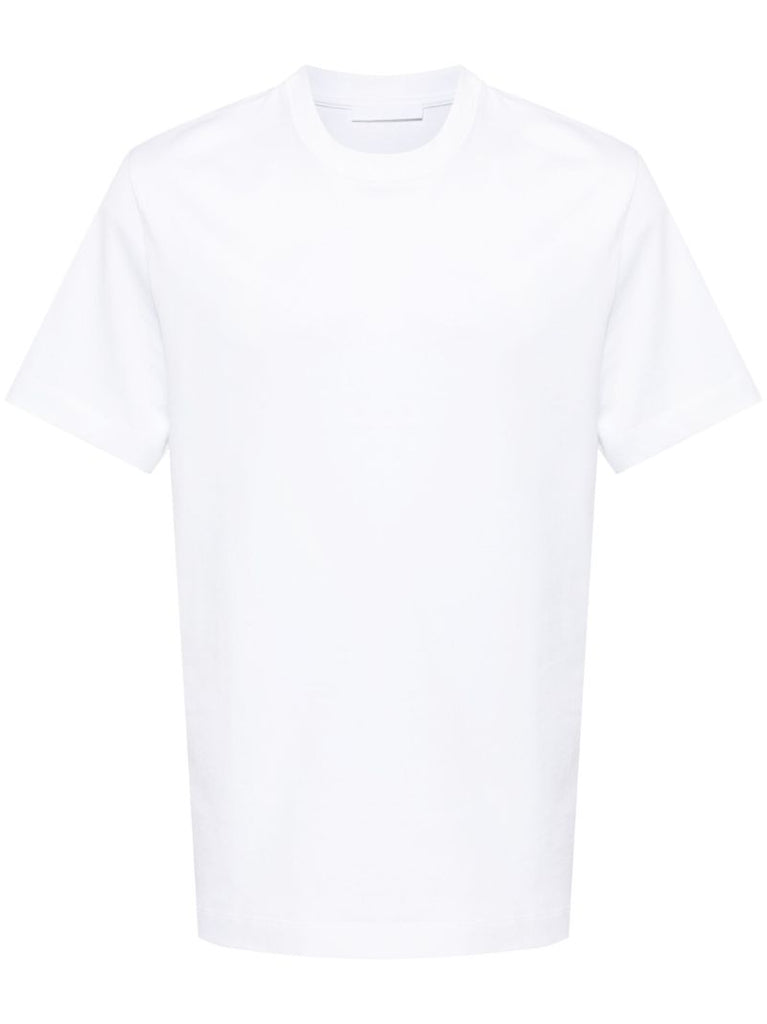 White Logo-print Cotton T-shirt
