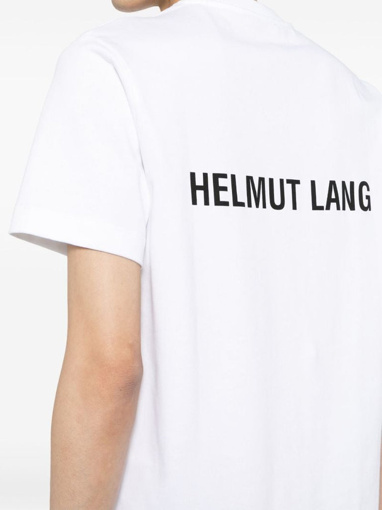 White Logo-print Cotton T-shirt