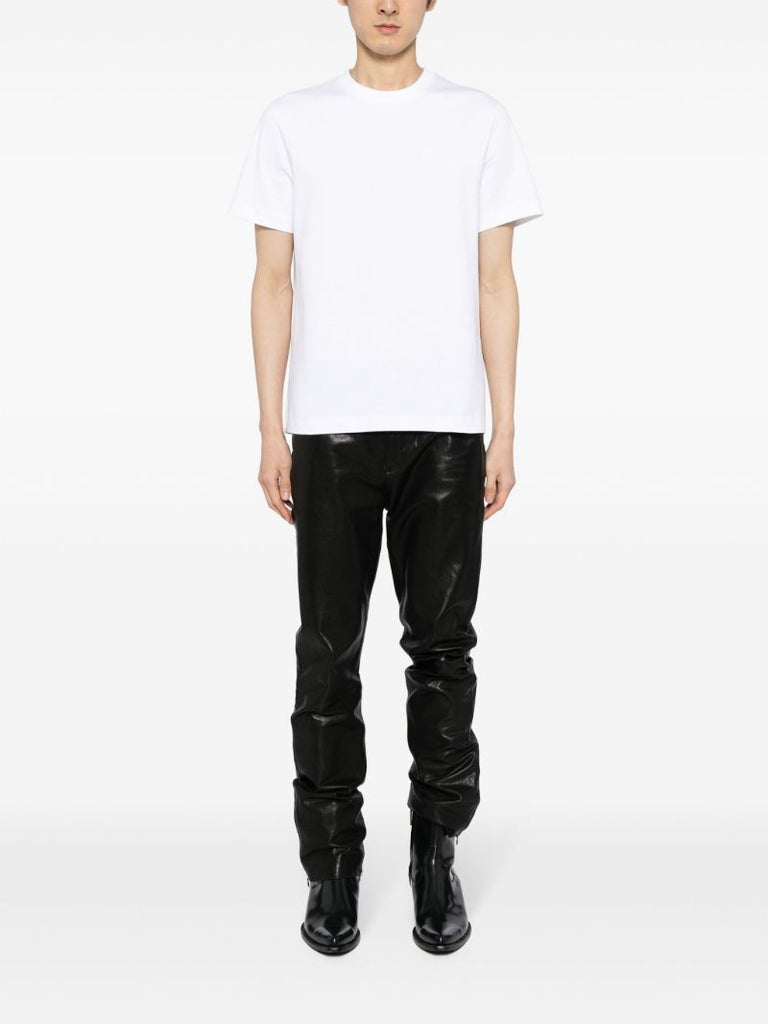 White Logo-print Cotton T-shirt