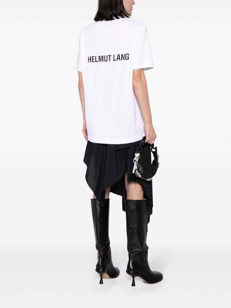 White Logo-print Cotton T-shirt