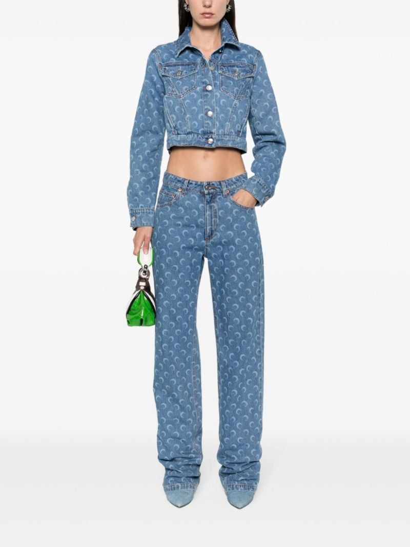 Blue Moon Laser Straight Jeans