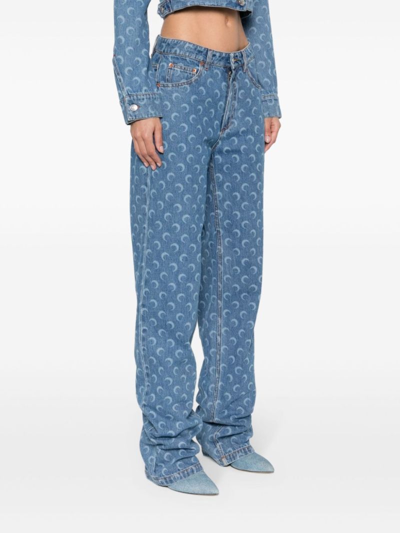 Blue Moon Laser Straight Jeans