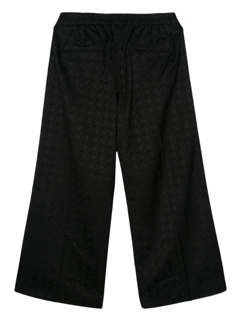 Black Moon Diamant-jacquard Trousers