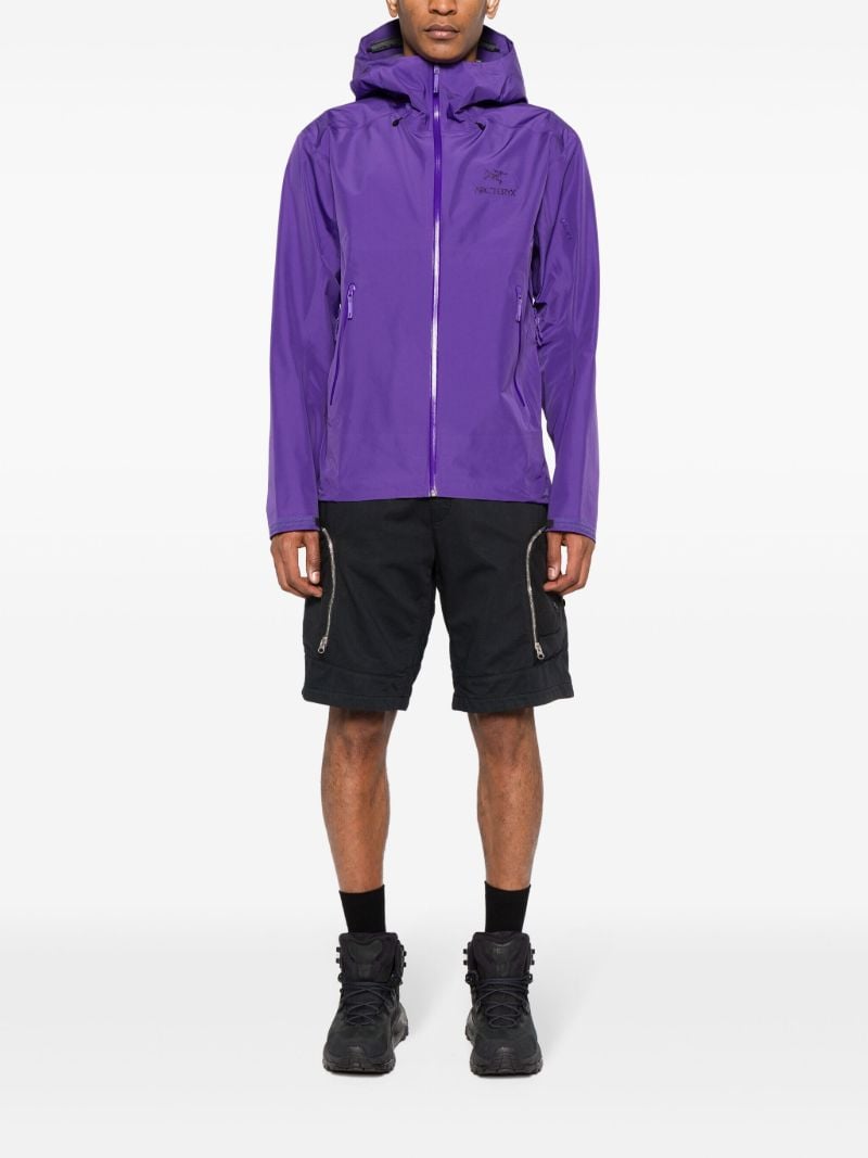 Purple Beta Lt Hooded Jacket