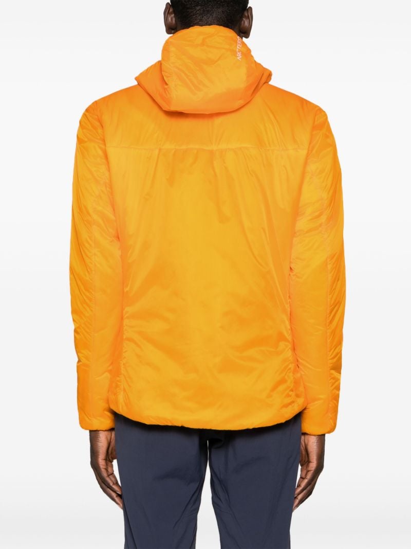 Orange Nuclei Hooded Climbing Jacket