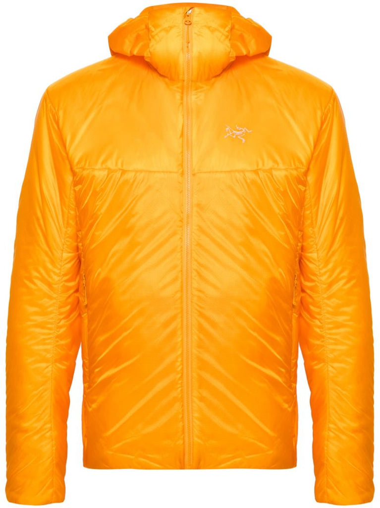 Orange Nuclei Hooded Climbing Jacket
