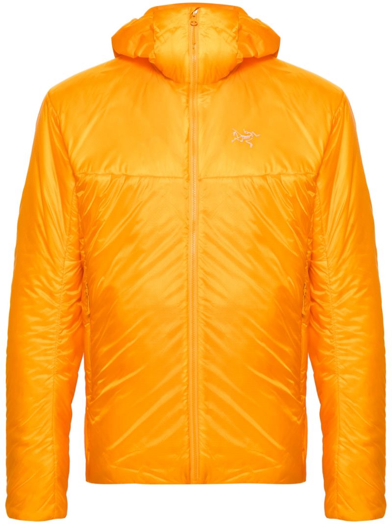 Orange Nuclei Hooded Climbing Jacket