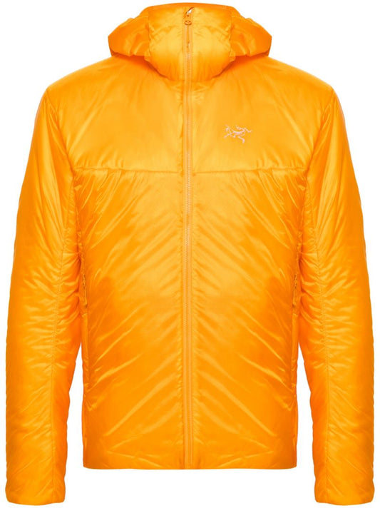 Orange Nuclei Hooded Climbing Jacket