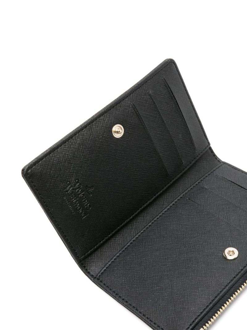 Black Orb Plaque Wallet