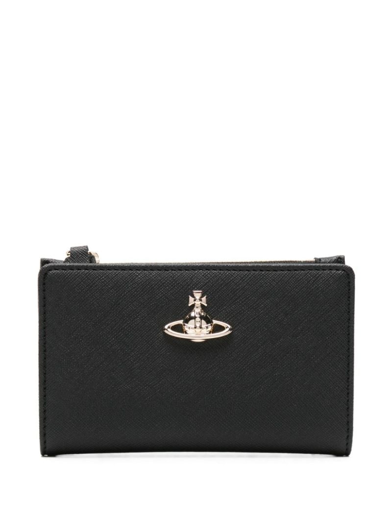 Black Orb Plaque Wallet