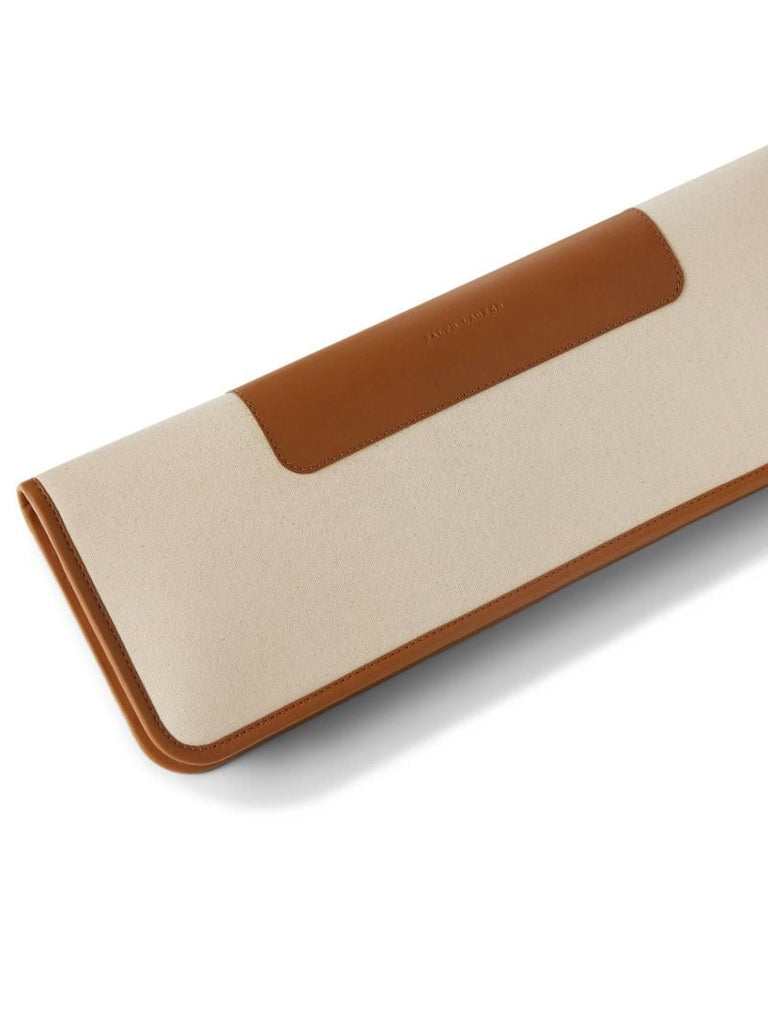 Neutral Garrett Canvas Tie Case