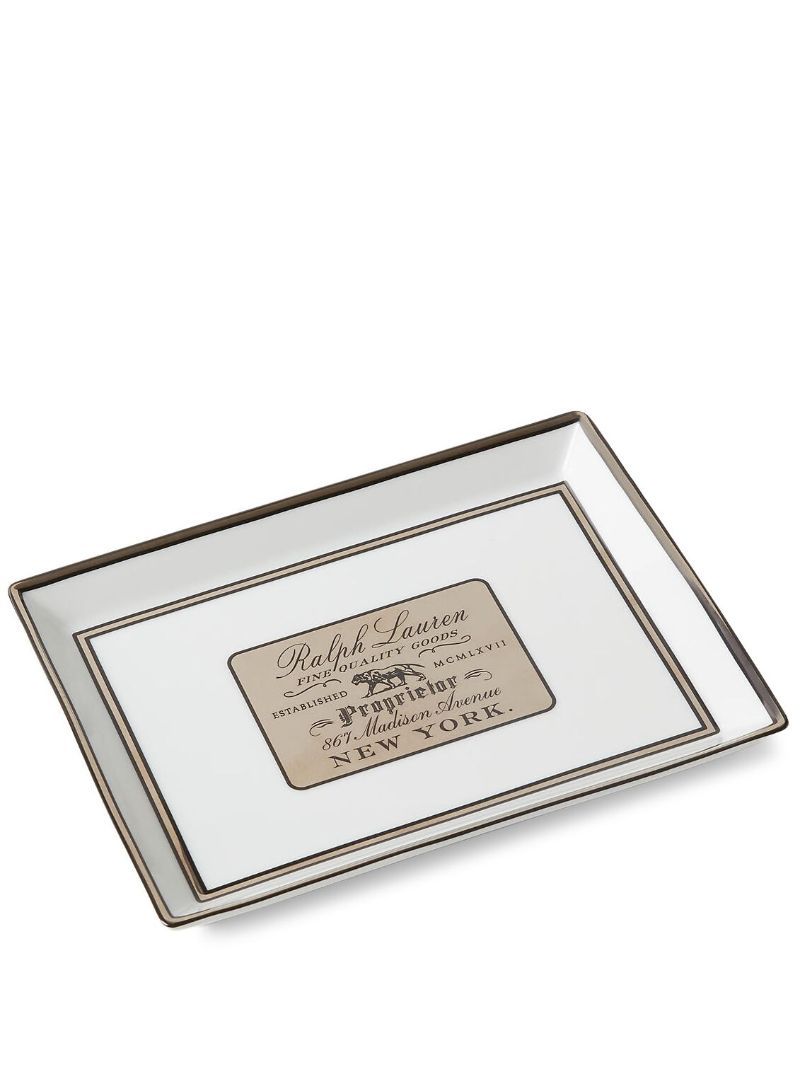 White Wincott Porcelain Tray