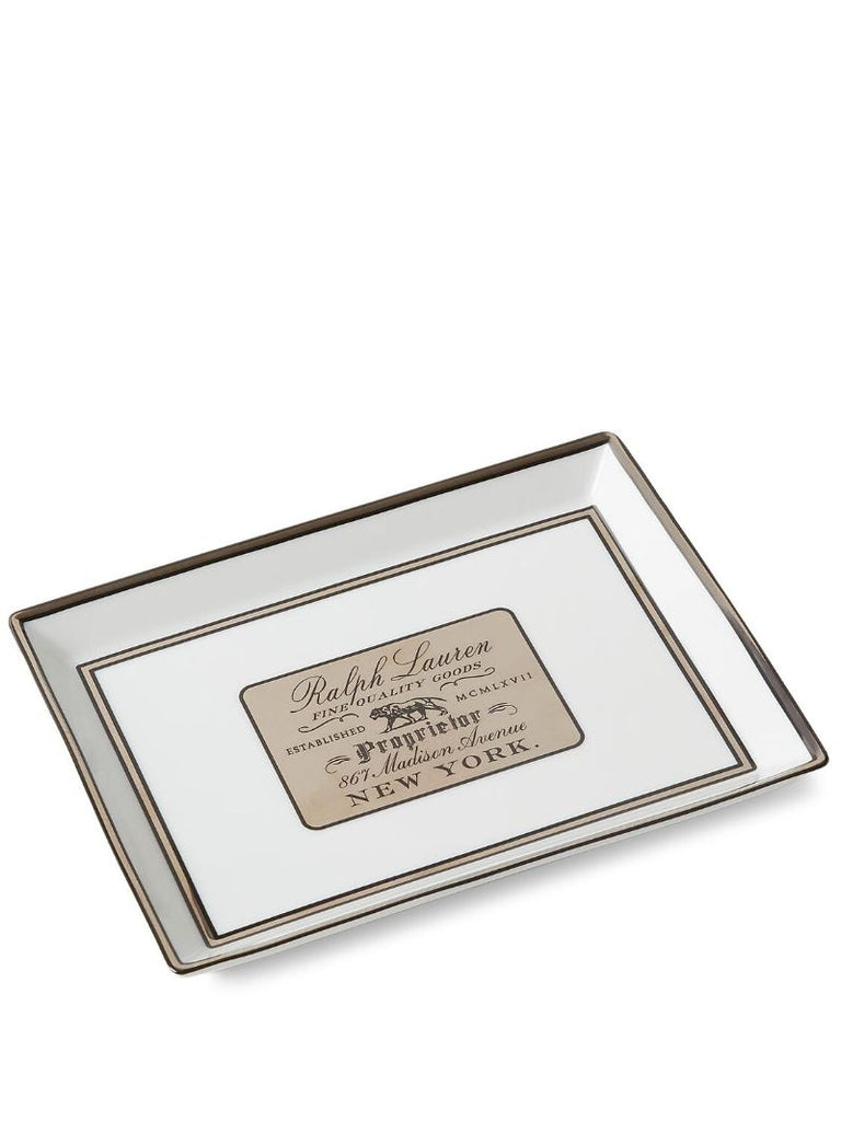White Wincott Porcelain Tray