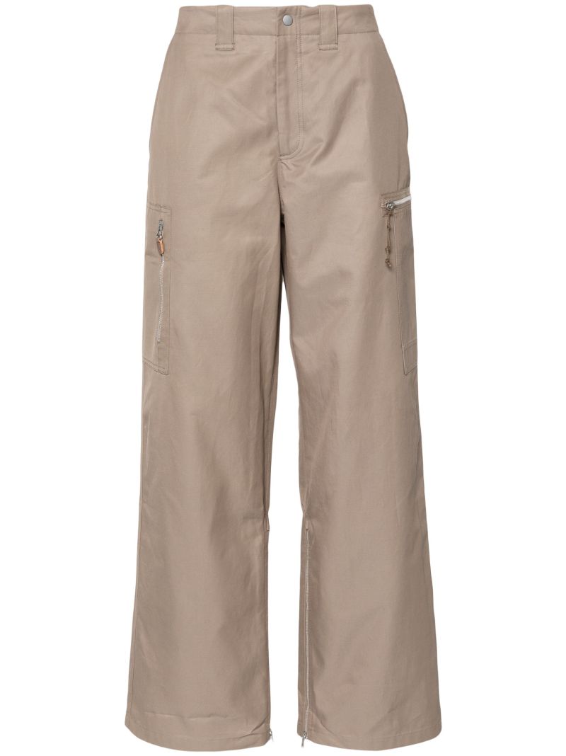 Neutral Straight-leg Trousers