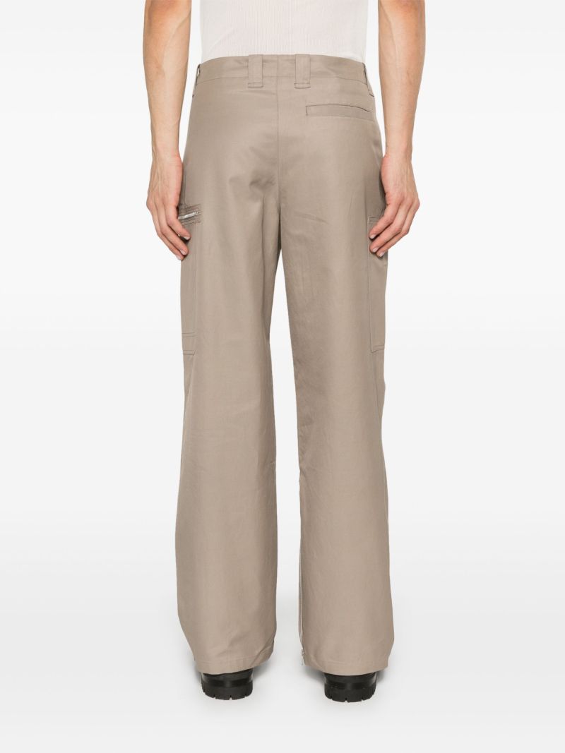 Neutral Straight-leg Trousers