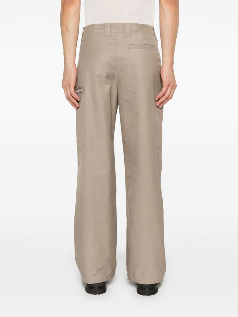 Neutral Straight-leg Trousers