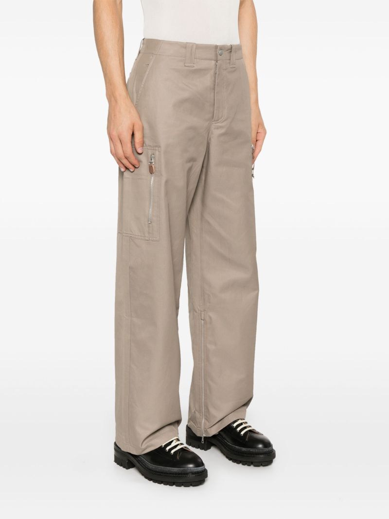 Neutral Straight-leg Trousers