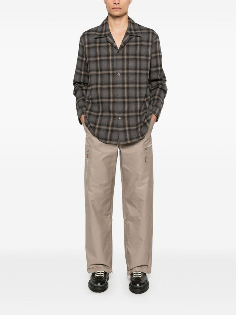 Neutral Straight-leg Trousers