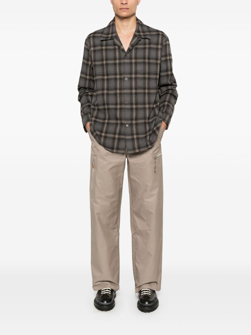 Neutral Straight-leg Trousers
