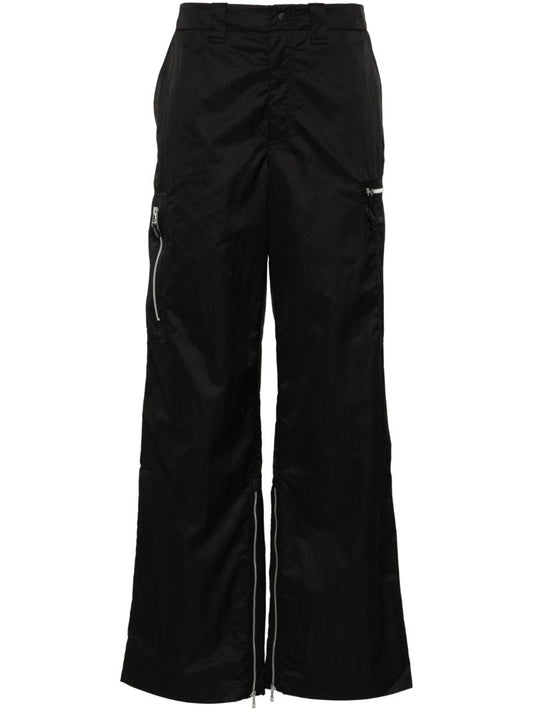 Black Satin Trousers