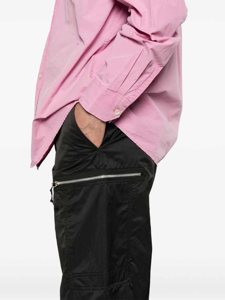 Black Satin Trousers