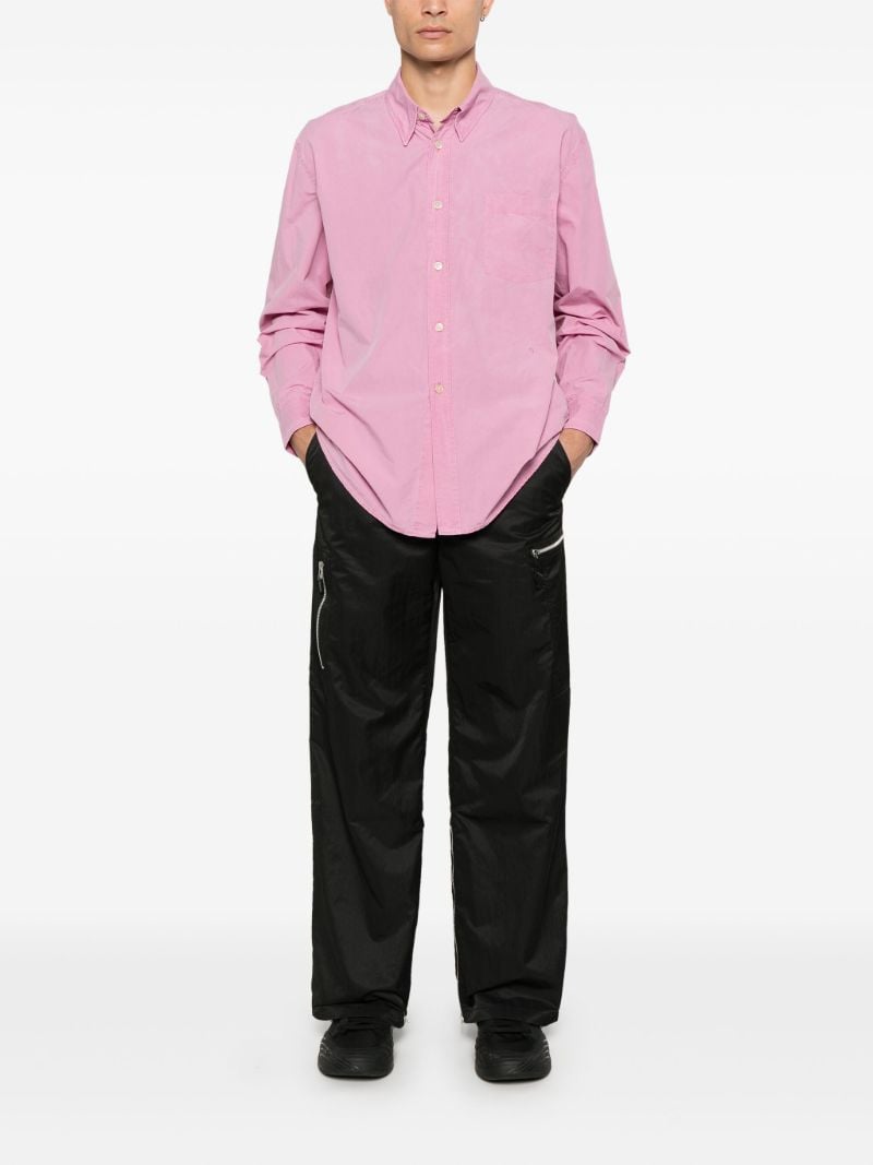 Black Satin Trousers