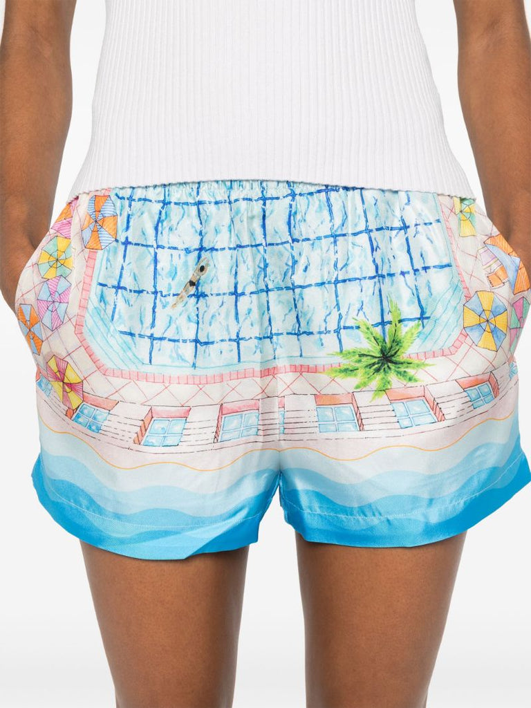Blue Le Plongeon Shorts