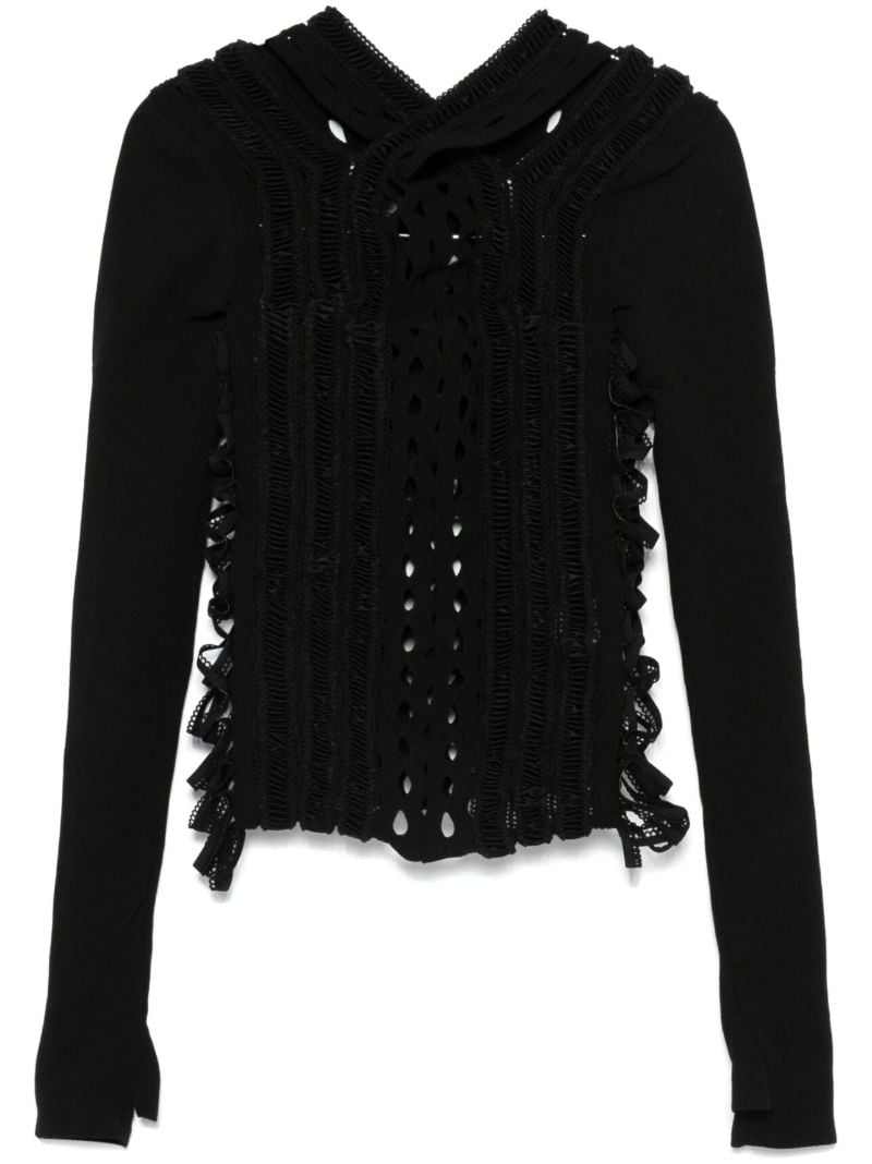 Shibari Knitted Top