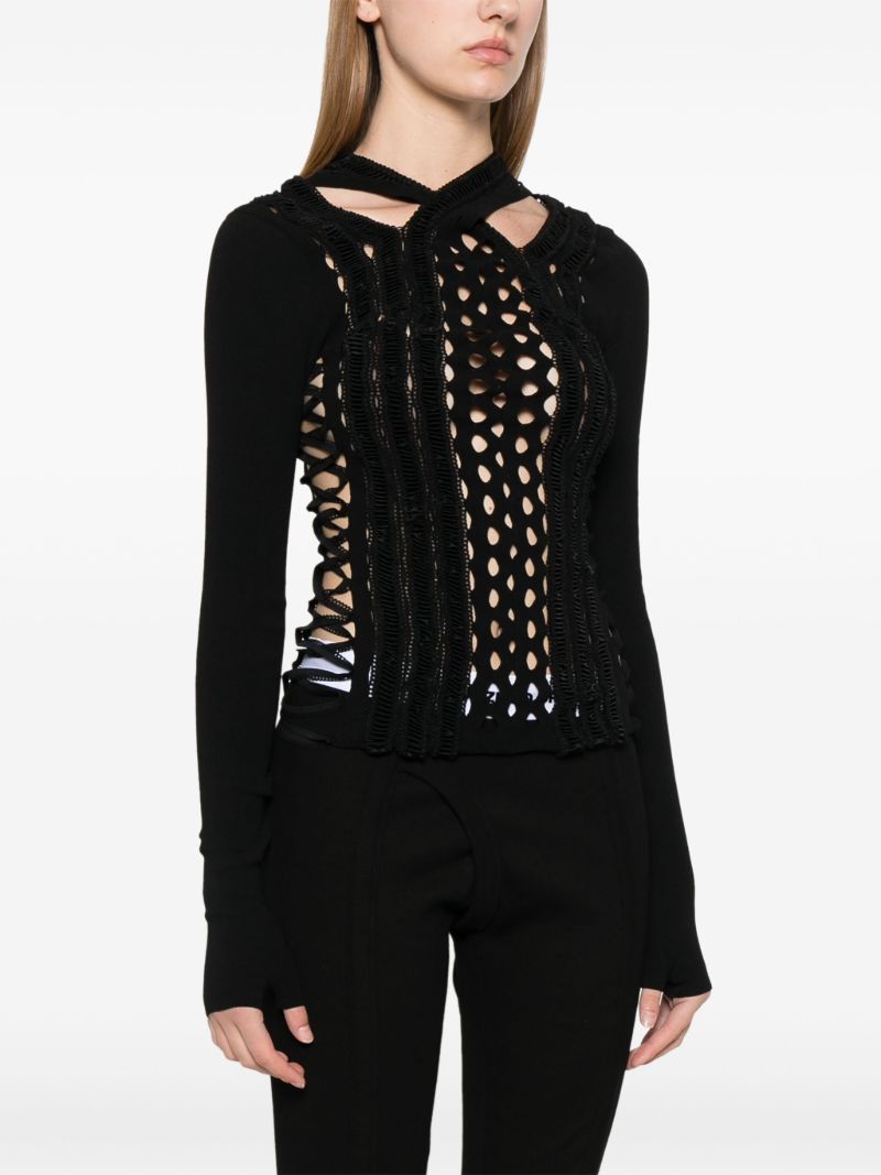 Shibari Knitted Top