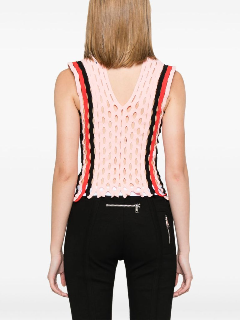Squiggle Knitted Top
