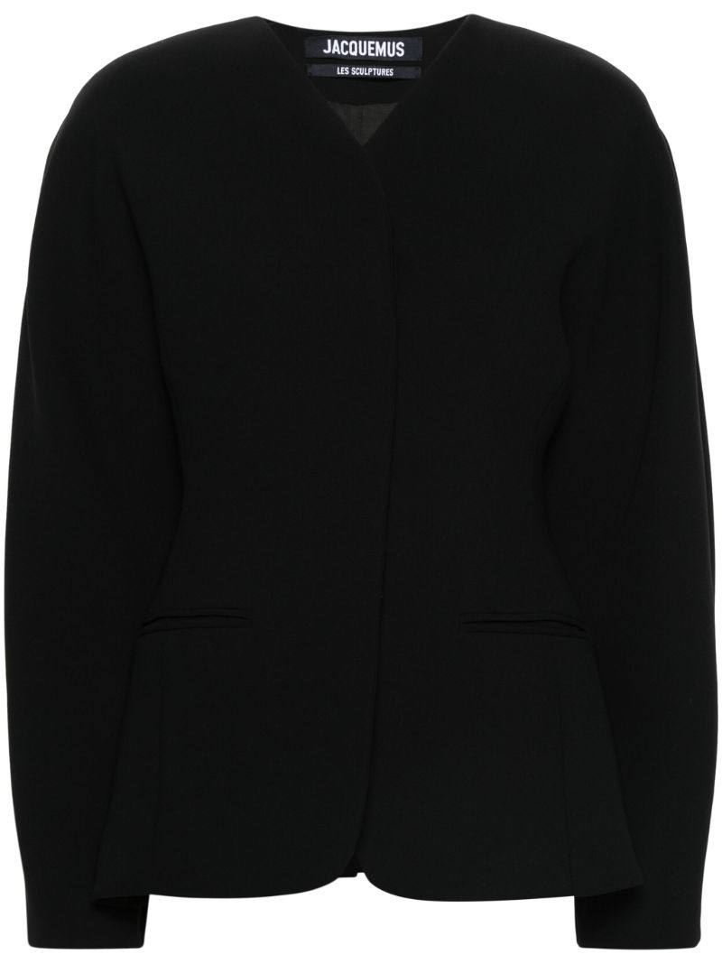 Black La Veste Ovalo Jacket