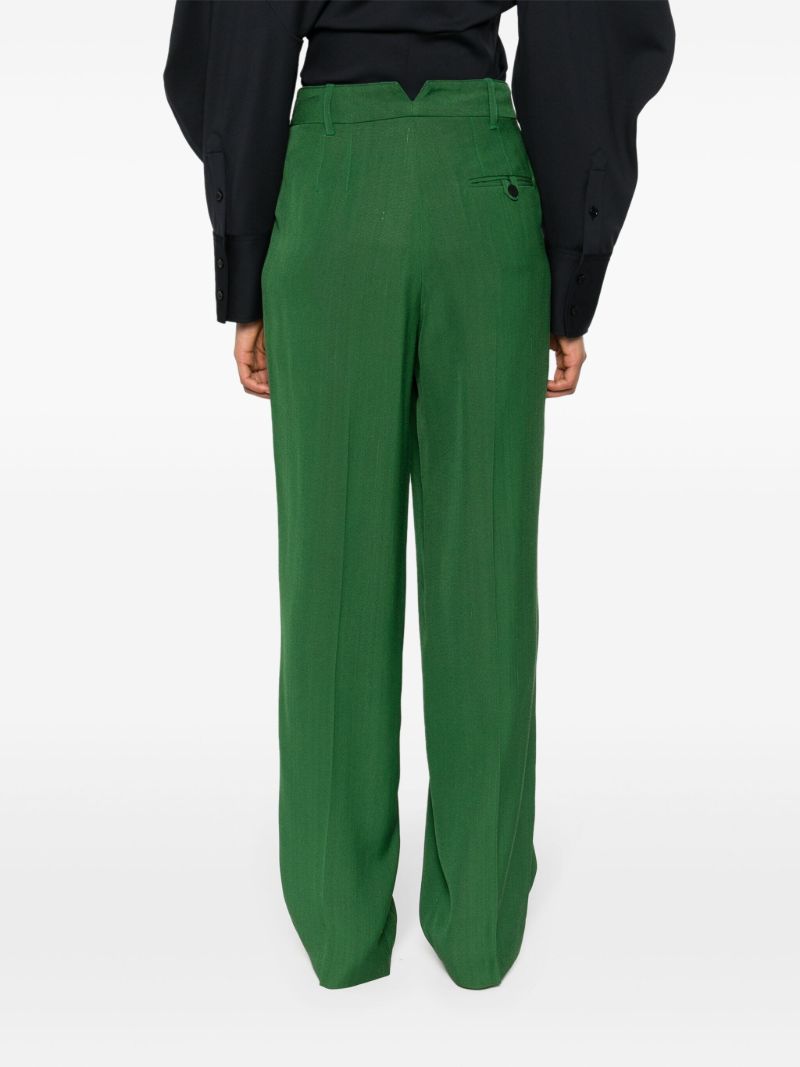 Green Le Pantalon Titolo Trousers