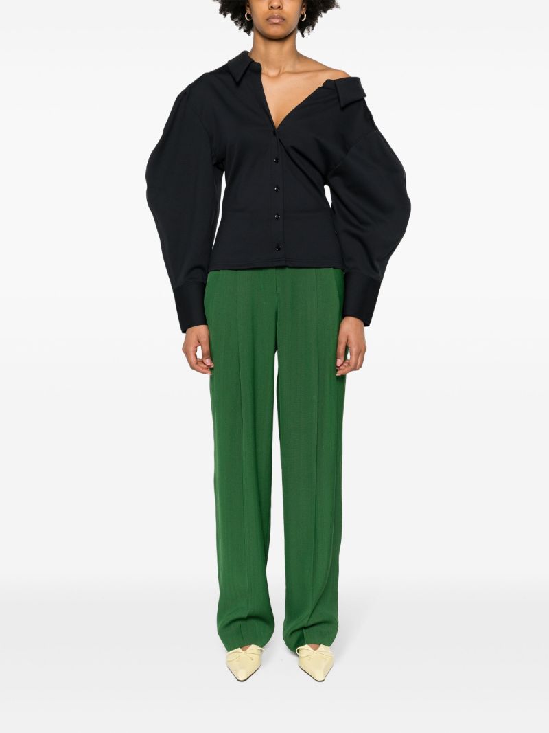 Green Le Pantalon Titolo Trousers
