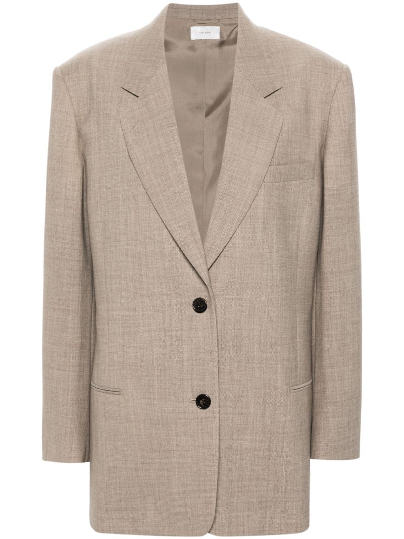 Neutral Marina Wool Blazer
