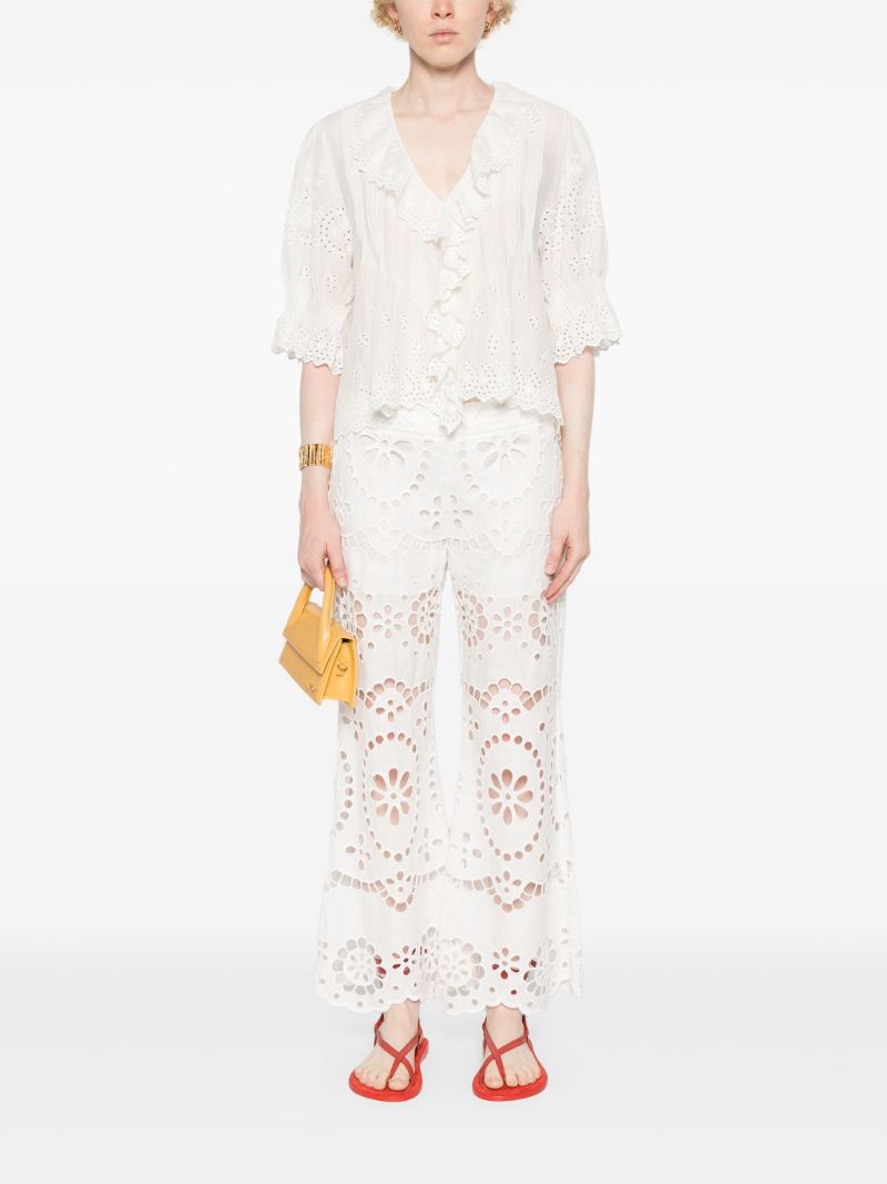 White Henri Organic Cotton Blouse