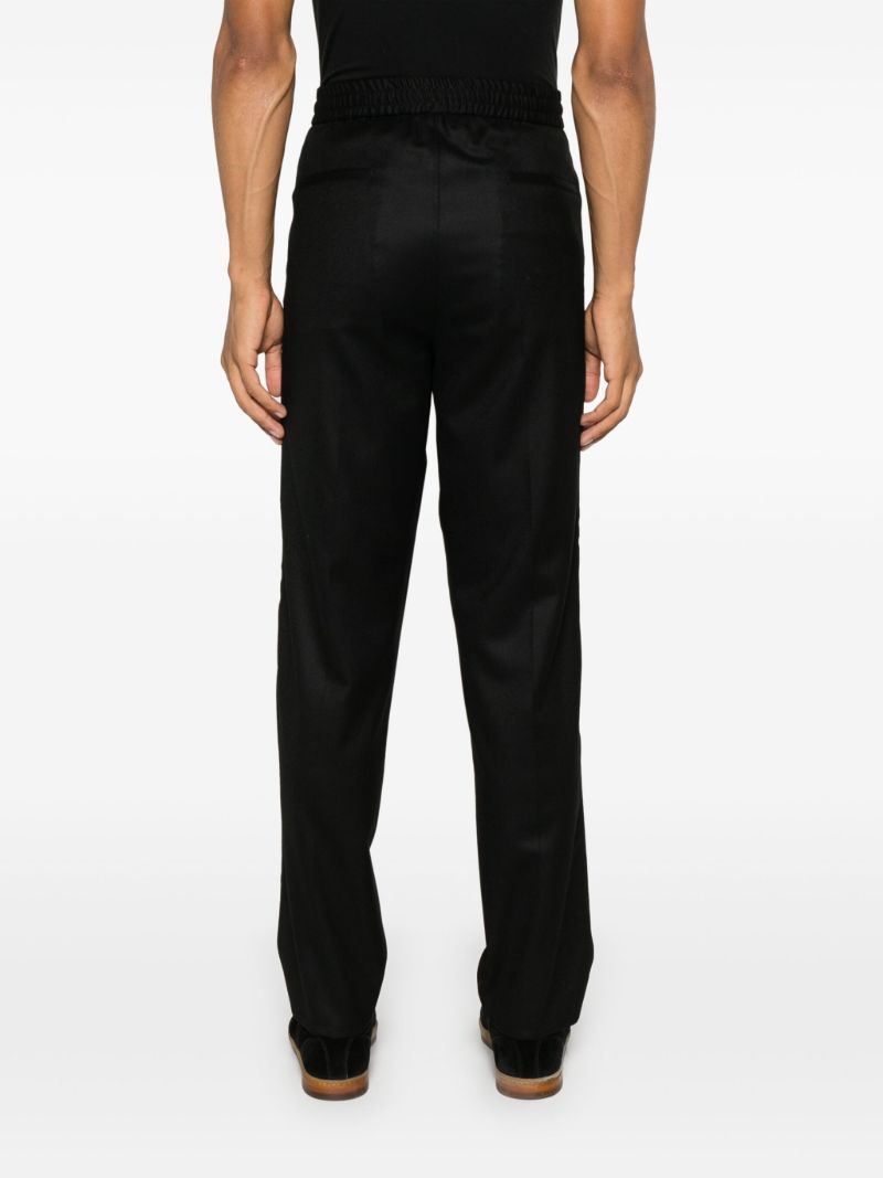 Double-pleat Virgin-wool Trousers