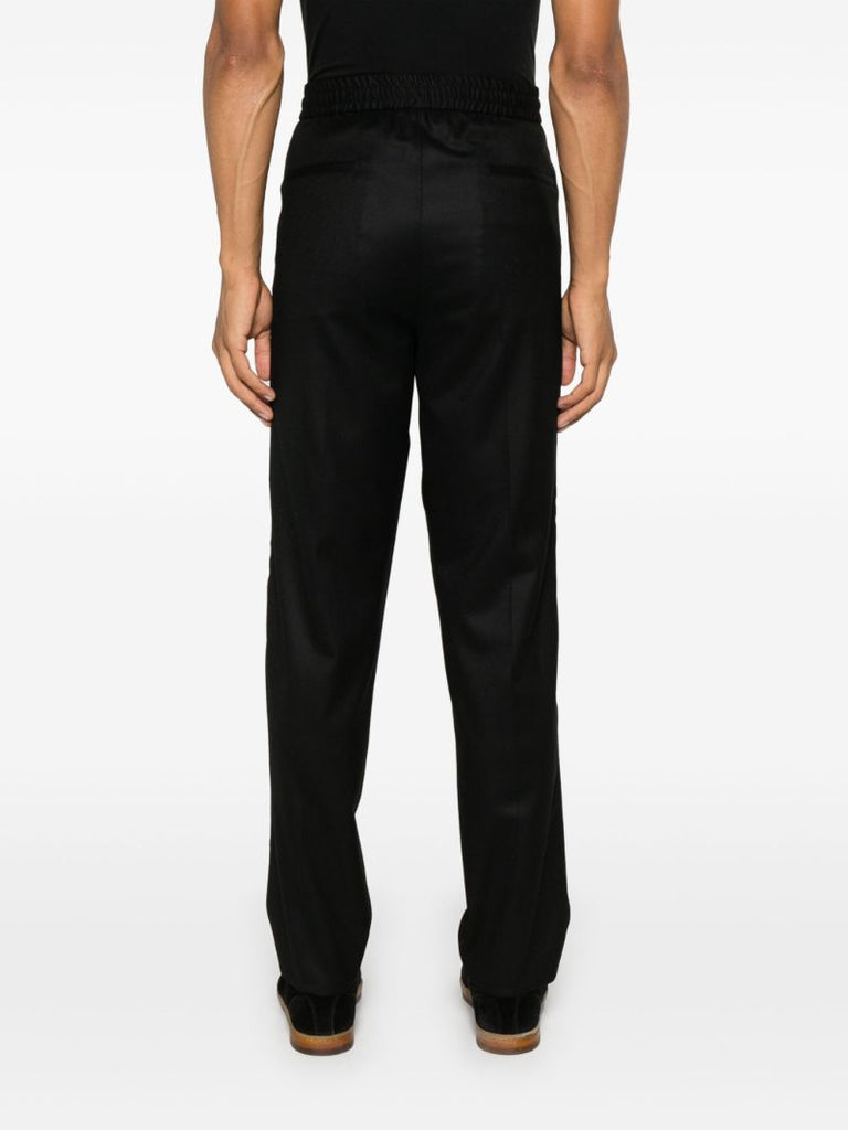 Double-pleat Virgin-wool Trousers