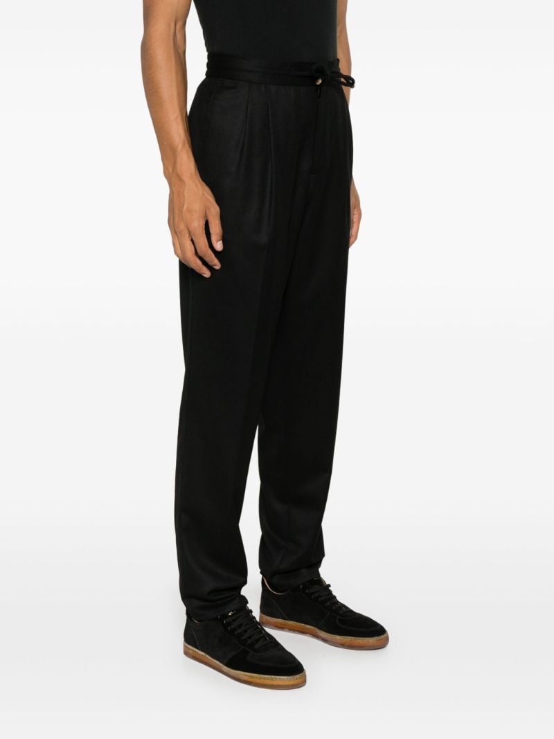 Double-pleat Virgin-wool Trousers